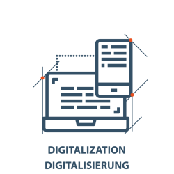 Digitalisierung-Icon
